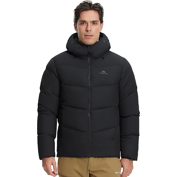 Pioneer Camp Men's Down Jacket 700 Fill Winter Insulated Puffer